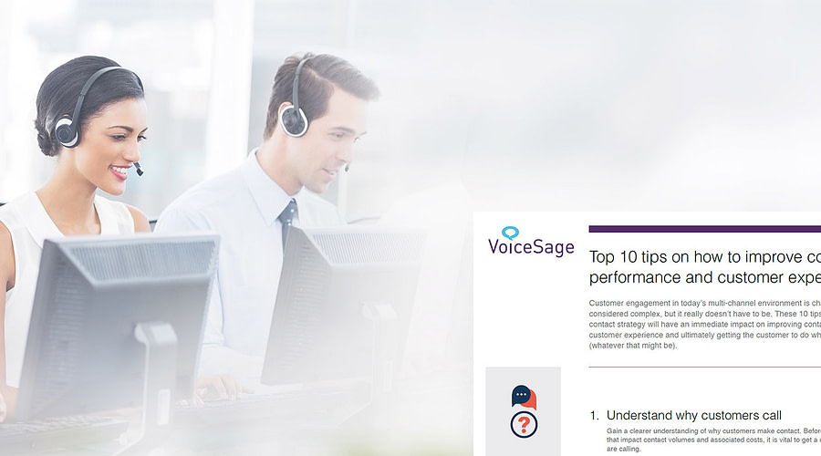 contact centre performance voicesage