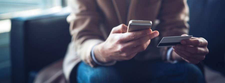 making payments via credit collection software