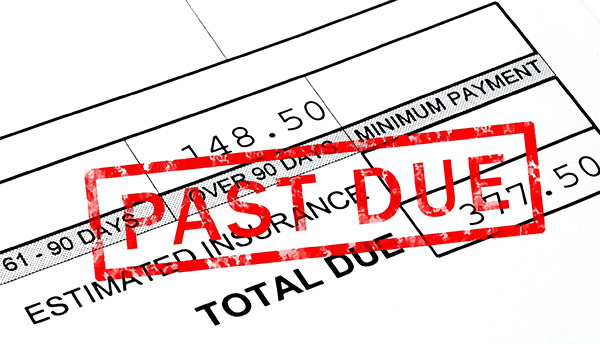 past due debt collection