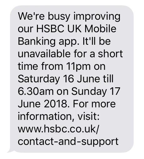 SMS campaign idea