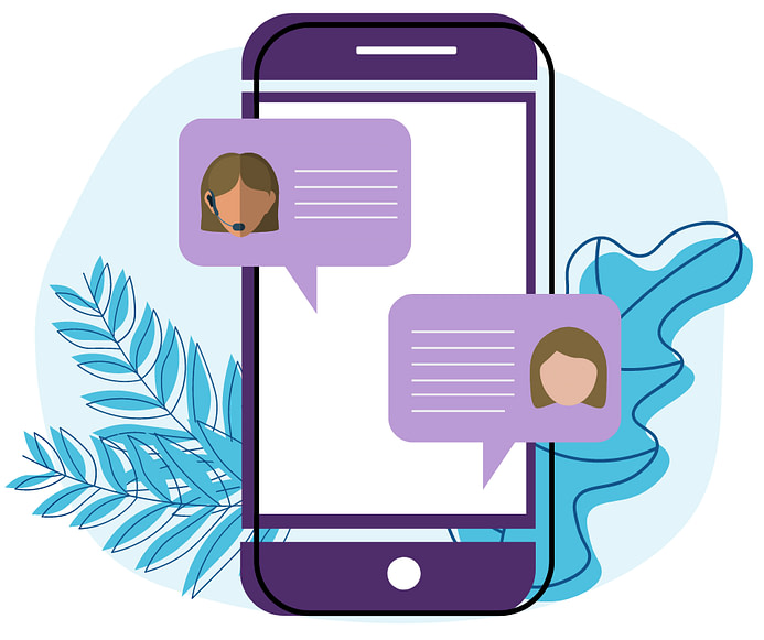 Two-way SMS