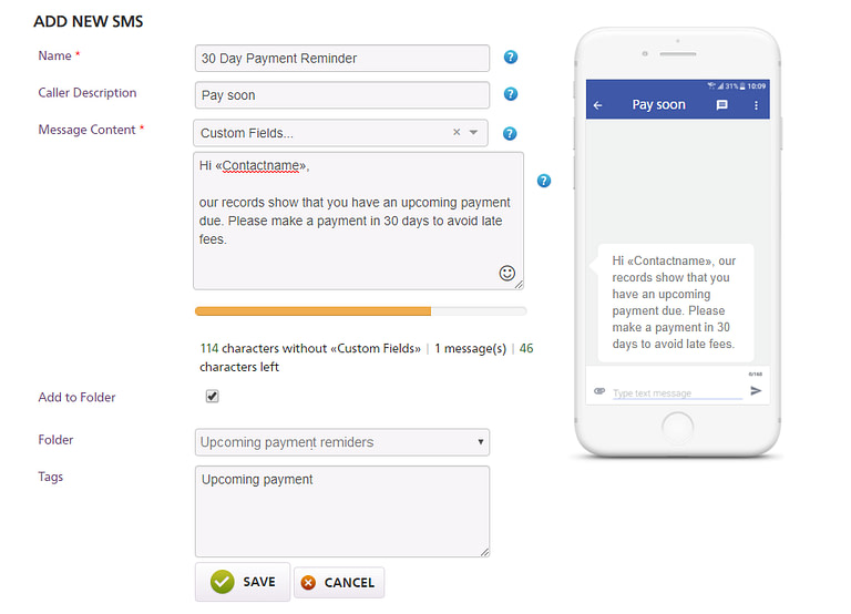 Sms Invoice 11 Financial Service SMS Templates For You to Steal - VoiceSage