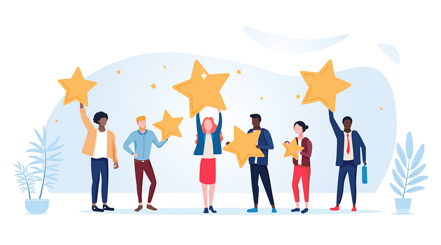 customer feedback banner
