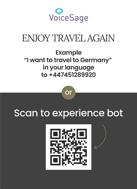 Travel Advisor Bot whatsapp qr code